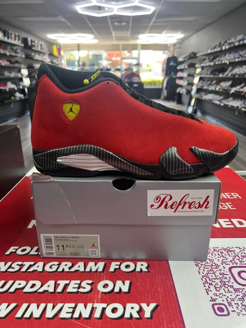 Air Jordan 14 Ferrari Size 11.5