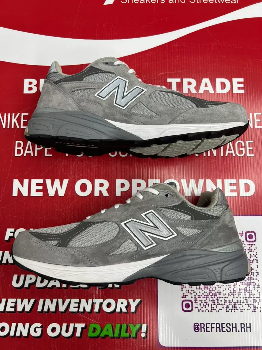 New Balance 990v3 MiUSA Grey Size 13