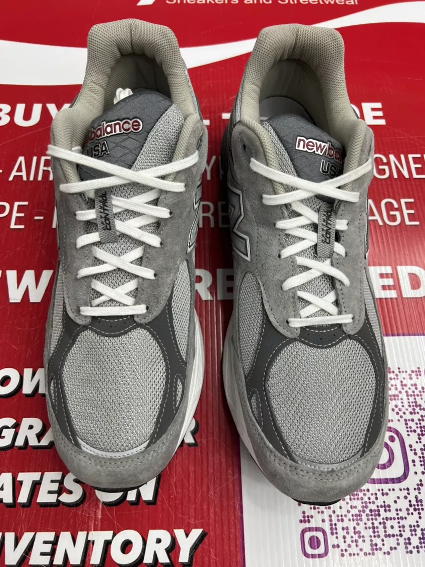 New Balance 990v3 MiUSA Grey Size 13