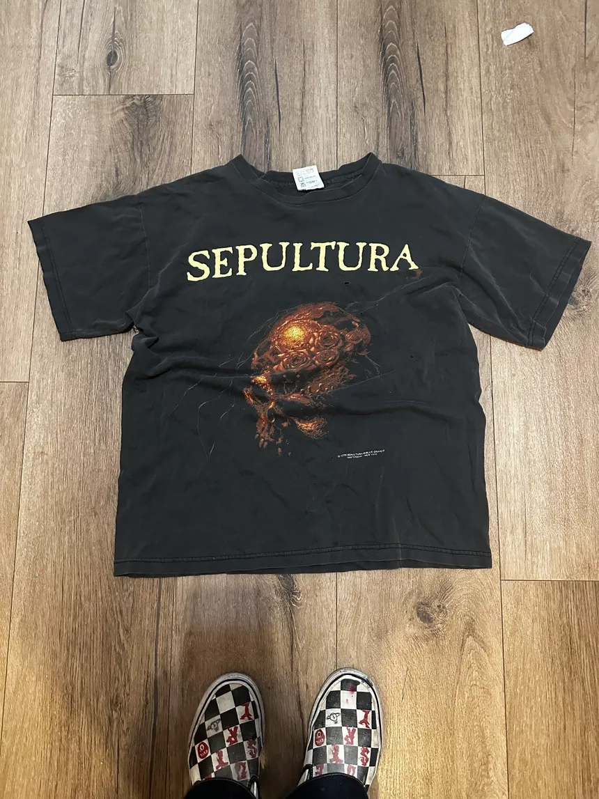 90’s Sepultura Roots Bloody Roots Vintage Band Tee