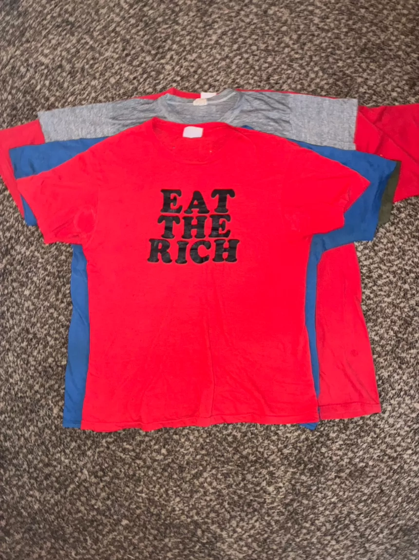 80’s Eat The Rich Graphic Tee