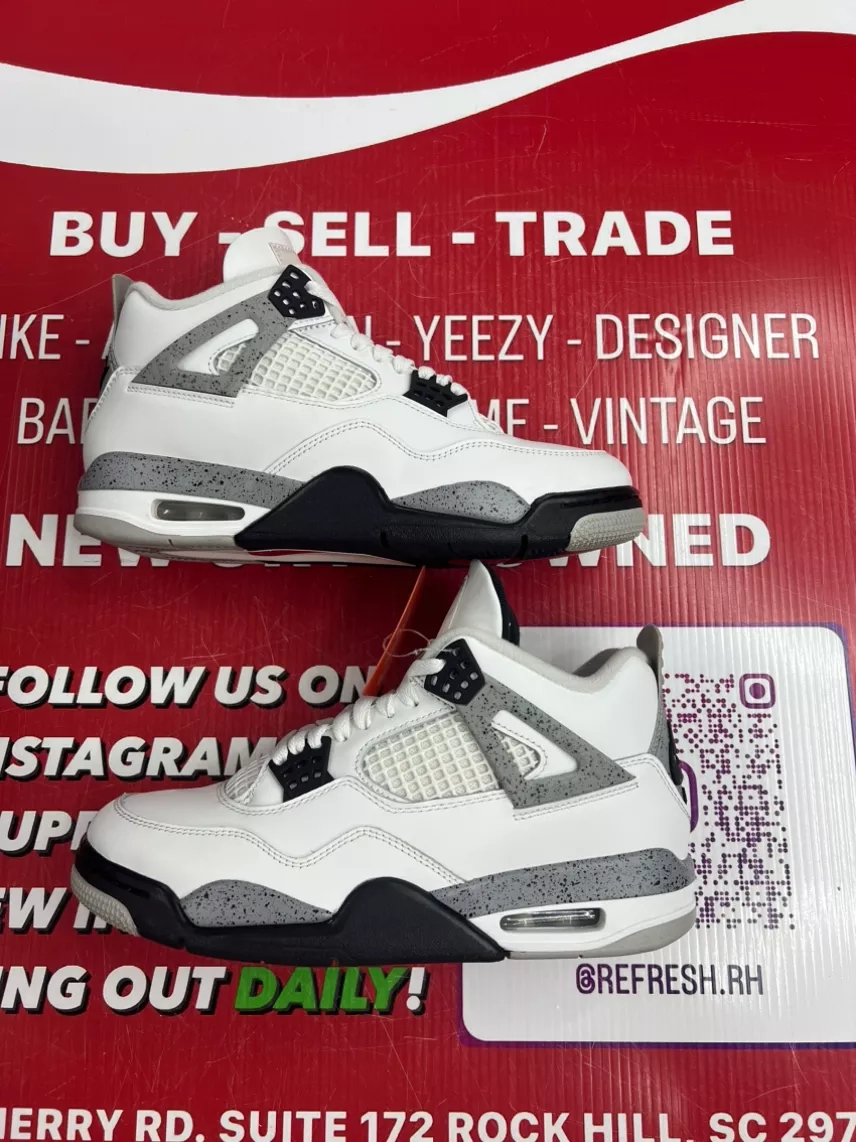 Air Jordan 4 White Cement Size 7.5
