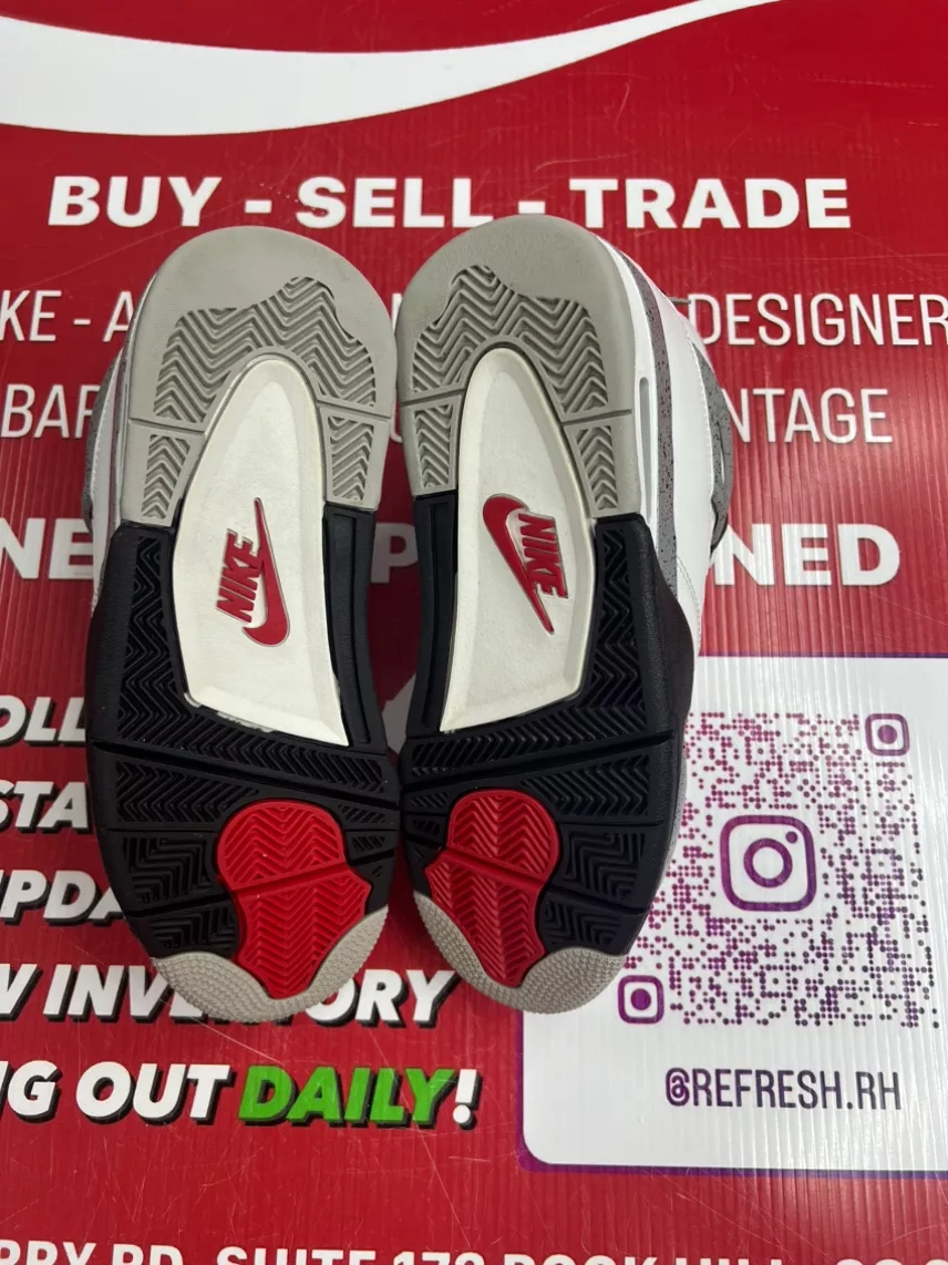 Air Jordan 4 White Cement Size 7.5