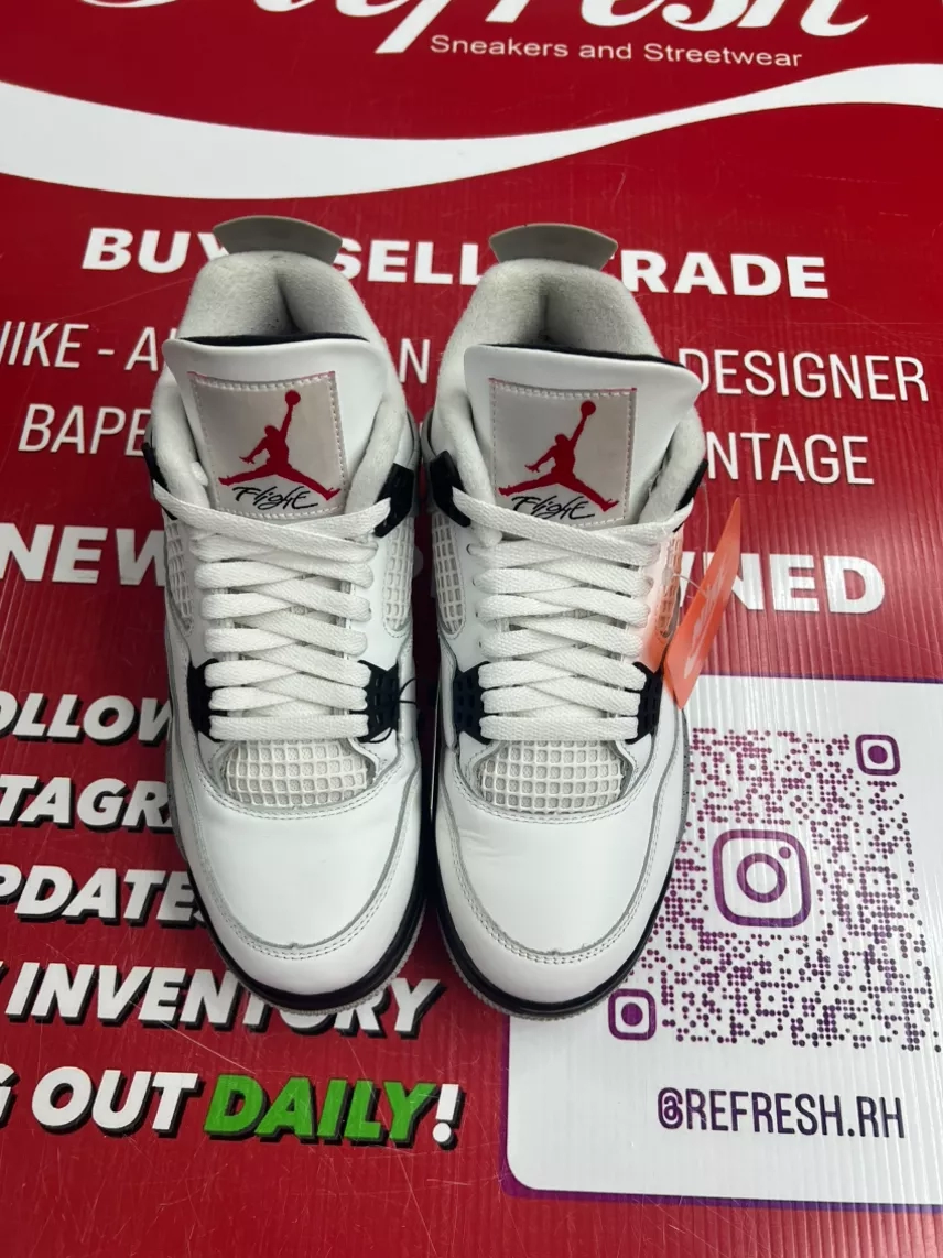 Air Jordan 4 White Cement Size 7.5