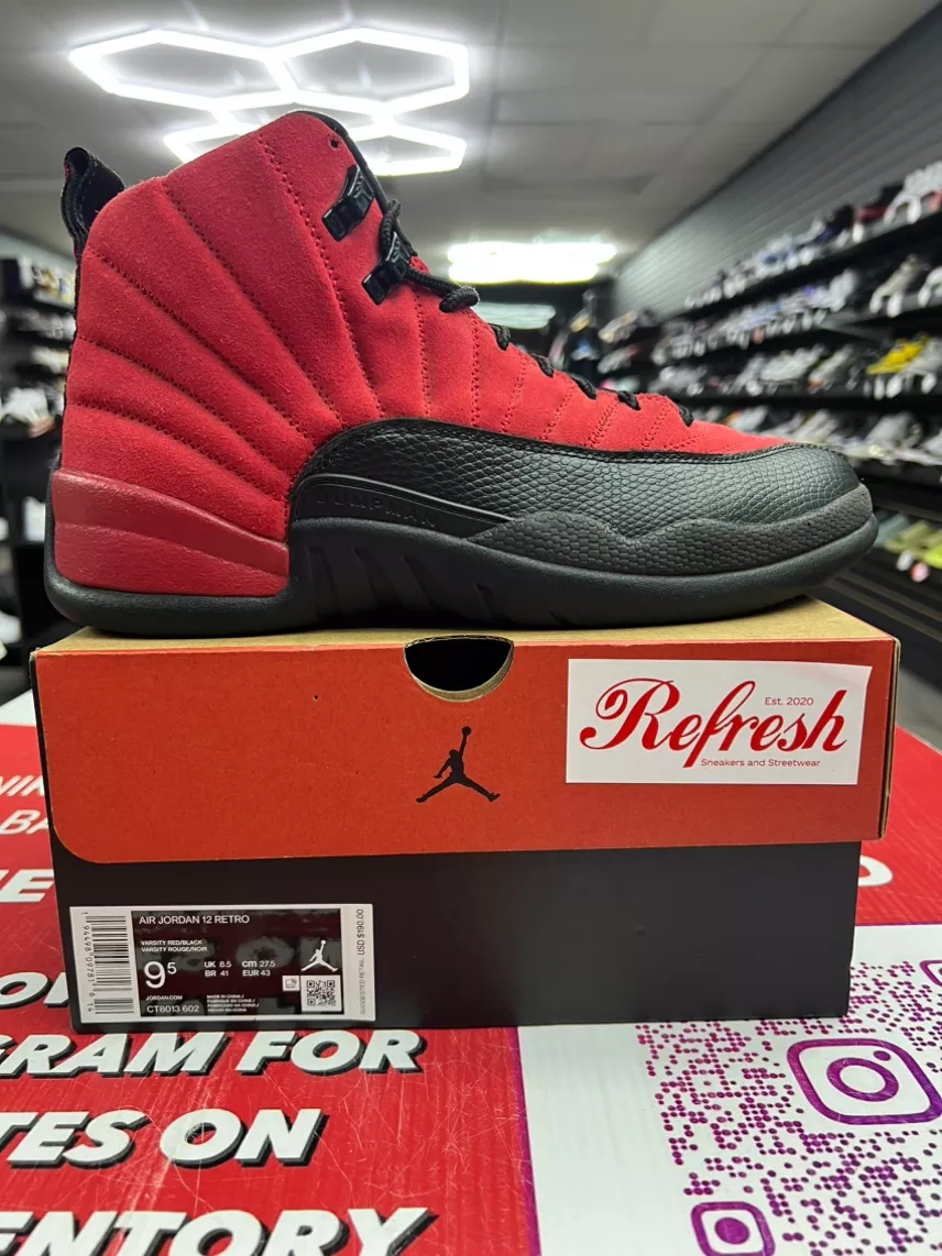 Air Jordan 12 Reverse Flu Game Size 9.5