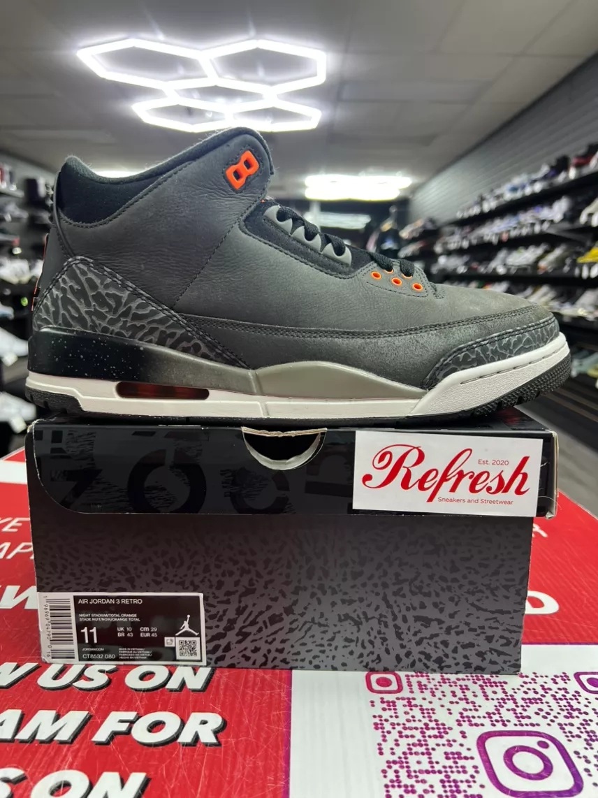 Air Jordan 3 Fear Size 11