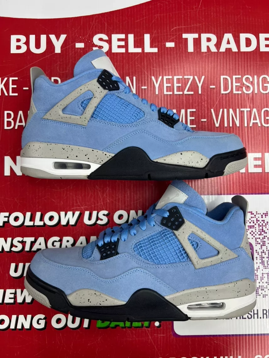 Air Jordan 4 Unc Size 9.5