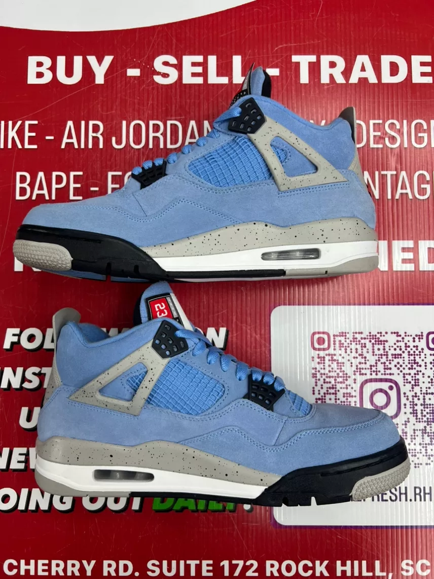 Air Jordan 4 Unc Size 9.5