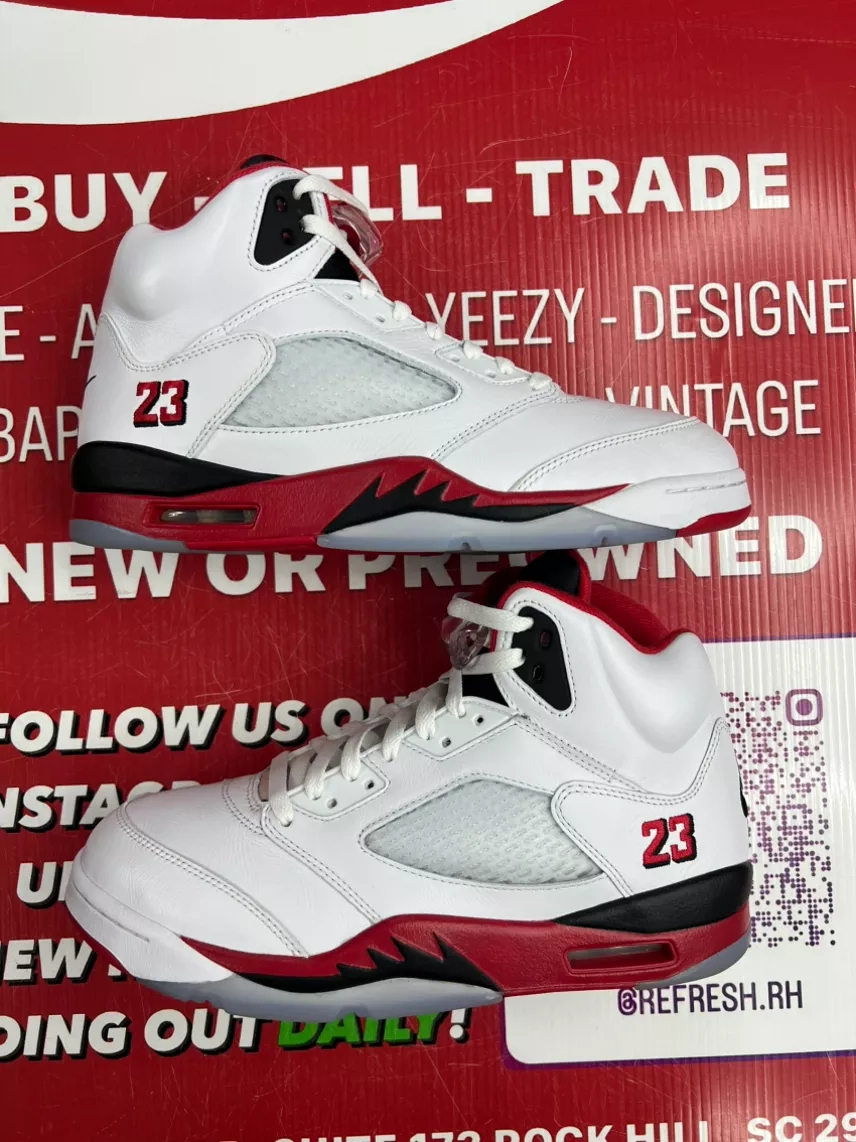 Air Jordan 5 Fire Red Size 9.5
