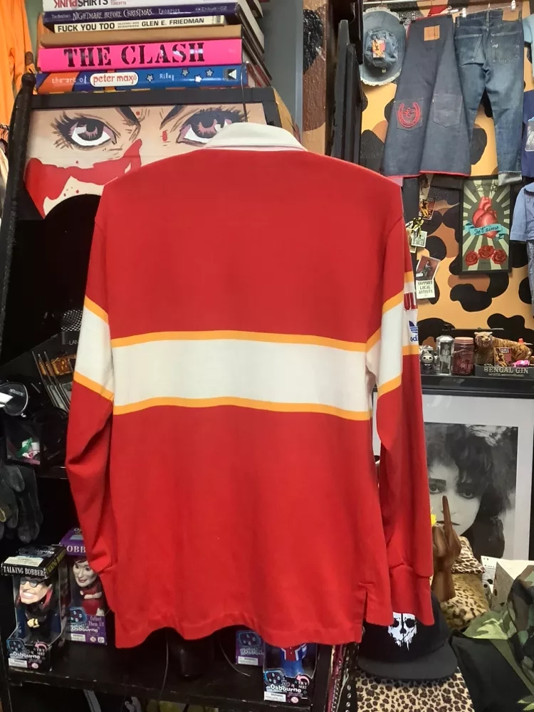 Vintage Bulldog Football Adidas Rugby L/S Shirt