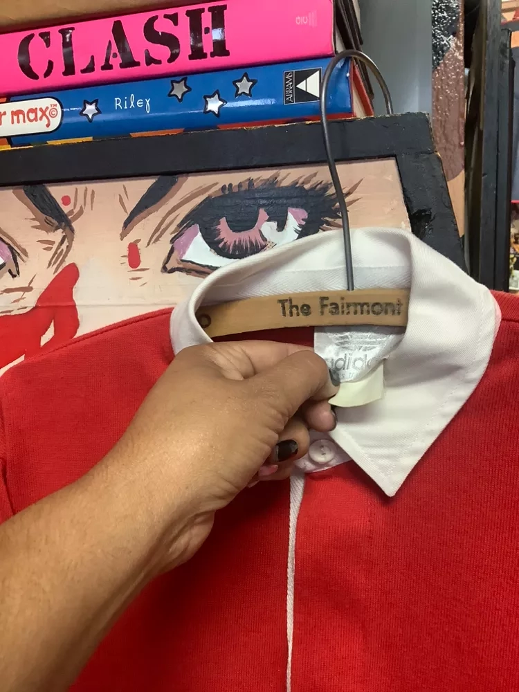 Vintage Bulldog Football Adidas Rugby L/S Shirt