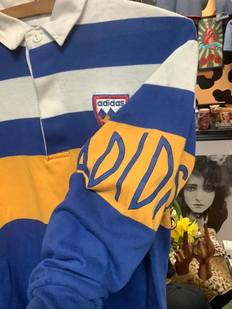 Vintage Adidas Rugby Long Sleeve Shirt