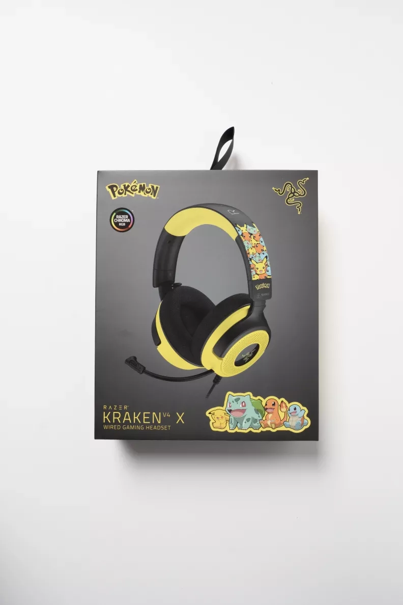 Razer Kraken V4 X Pokemon Wired Gaming Headset