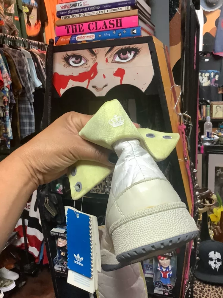 Vintage Adidas Missy E Respect ME High Top Sneakers