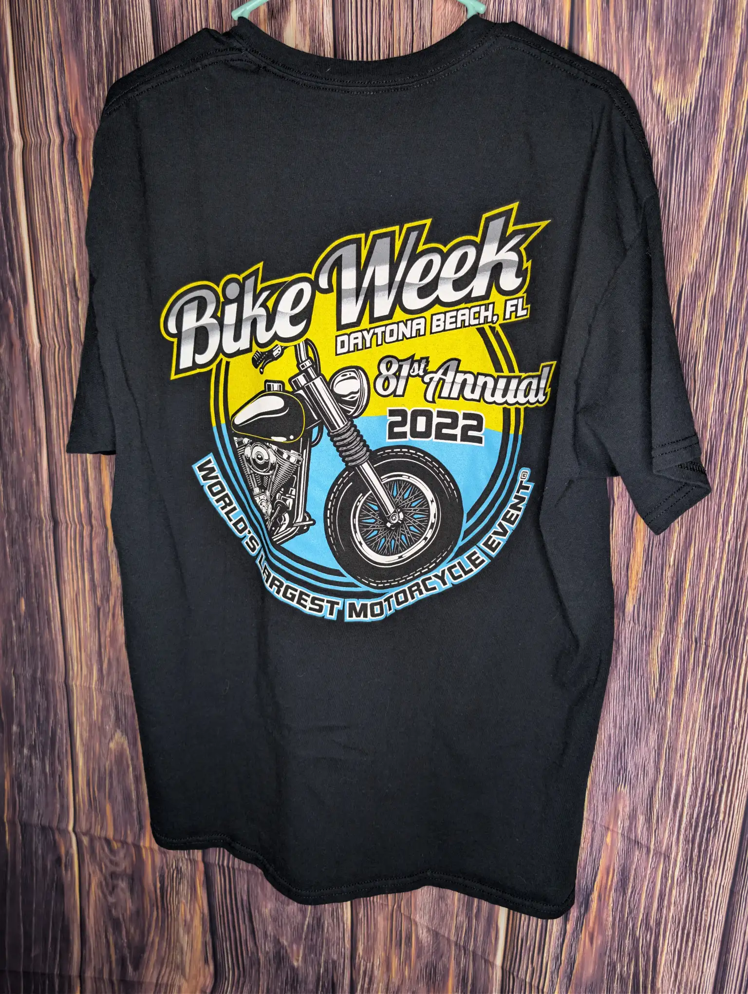 Bike Week Daytona 2022 Tee Sz XL