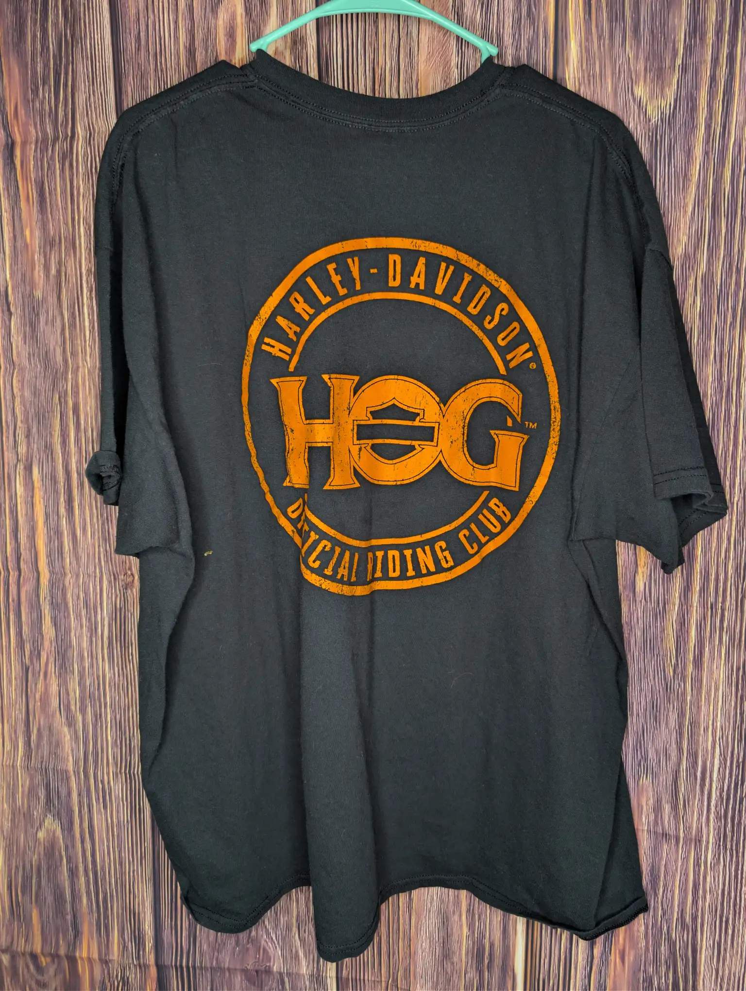 HOG Harley Owners Group Black T-Shirt SZ XXL