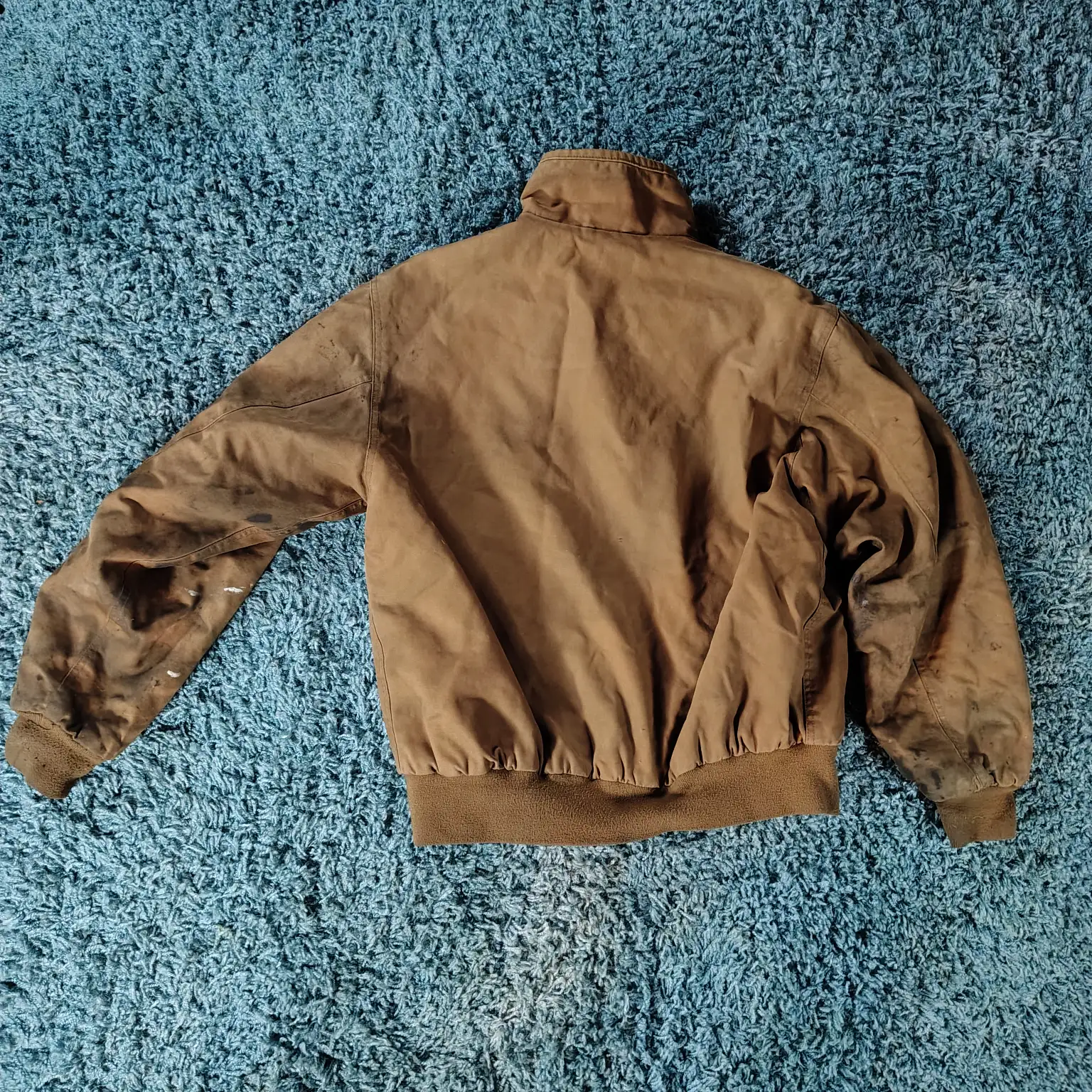 Vintage distressed Snap-on Workwear Jacket Large