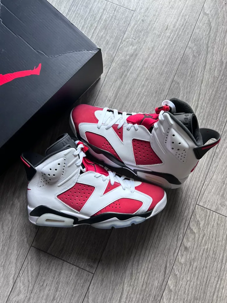 Air Jordan 6 Retro Carmine (2021) size 9M