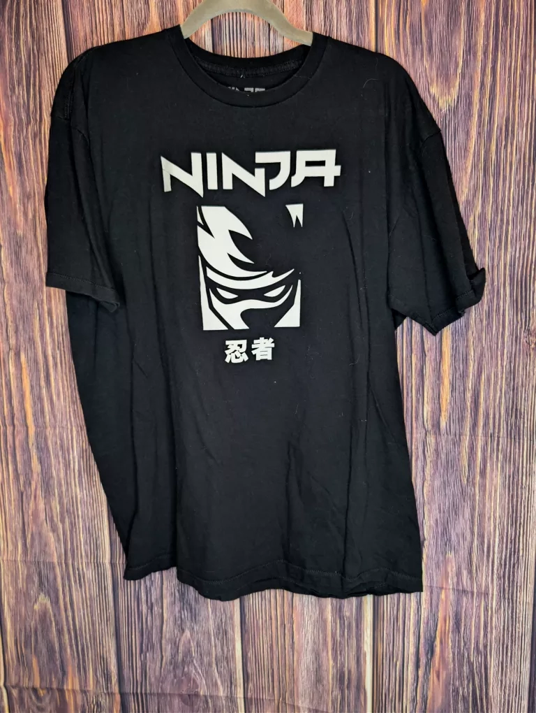 Ninja Graphic Tee - Stealth Mode Activated! Sz XL