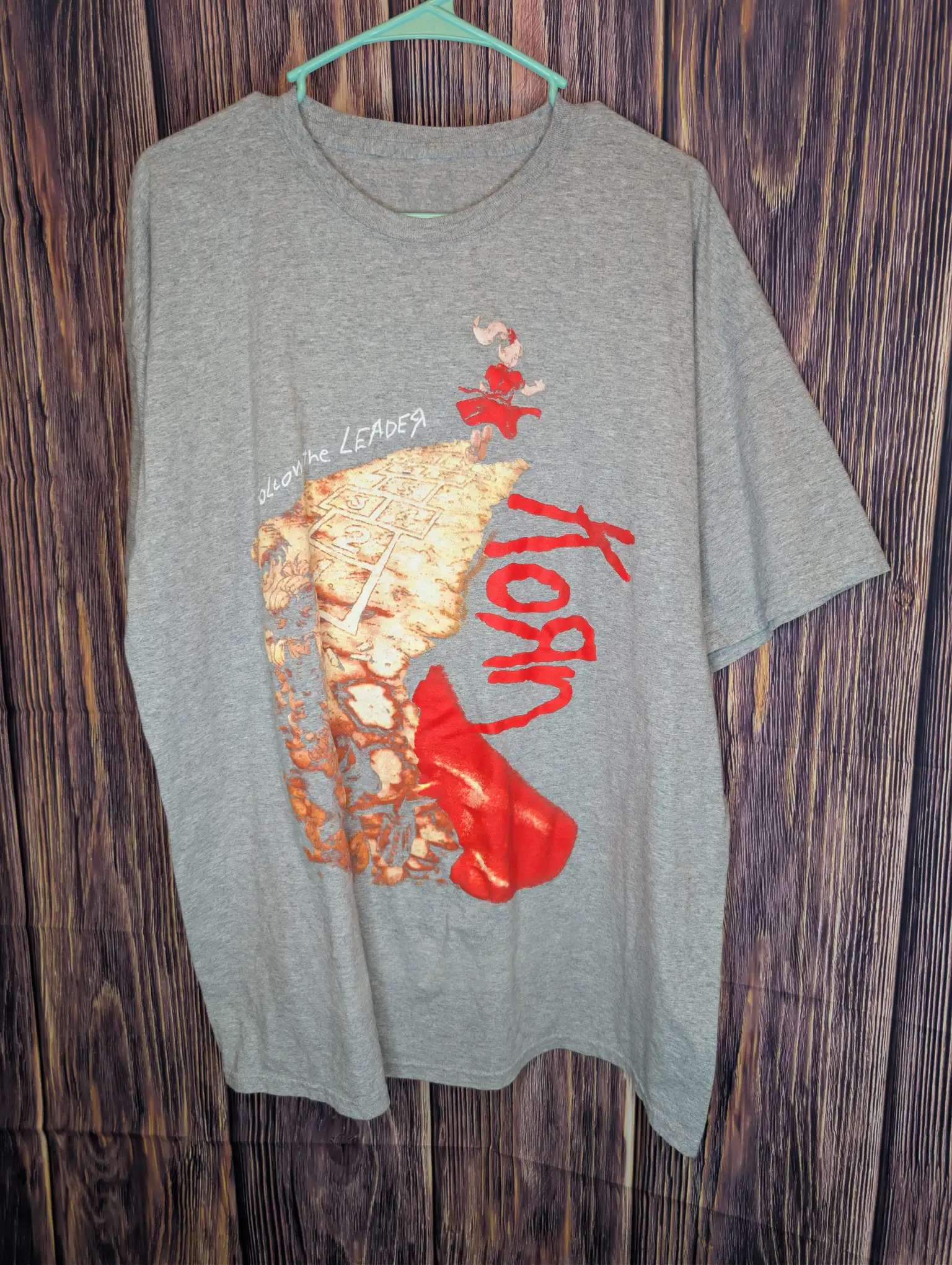 Korn Follow The Leader Band Tee Sz XXL