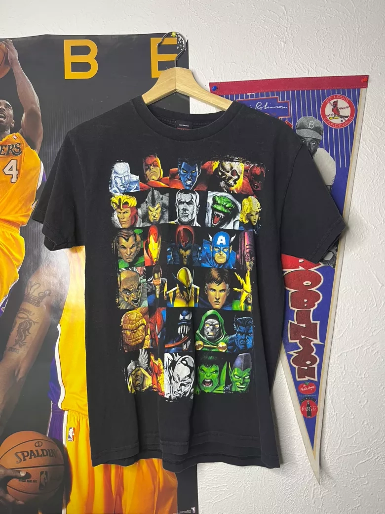 Marvel Universe Character Grid Tee