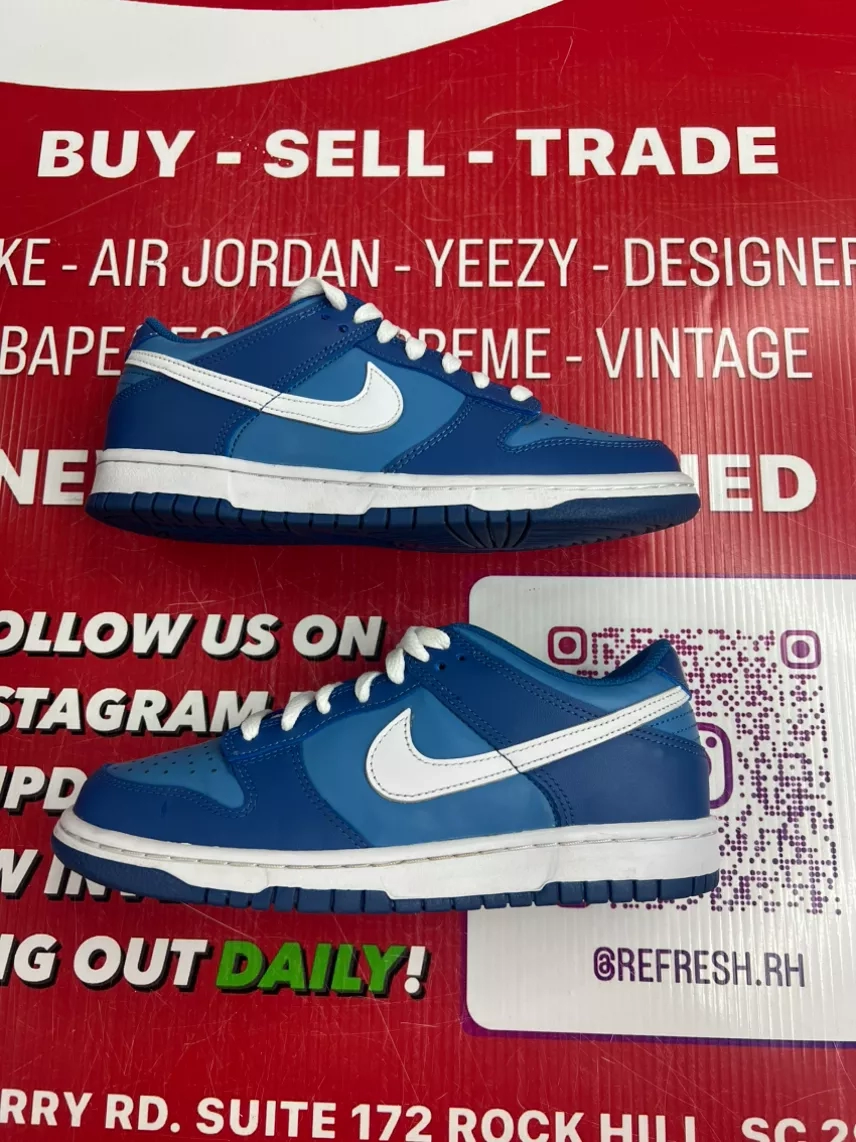 Nike Dunk Dark Marina Blue Size 6.5y