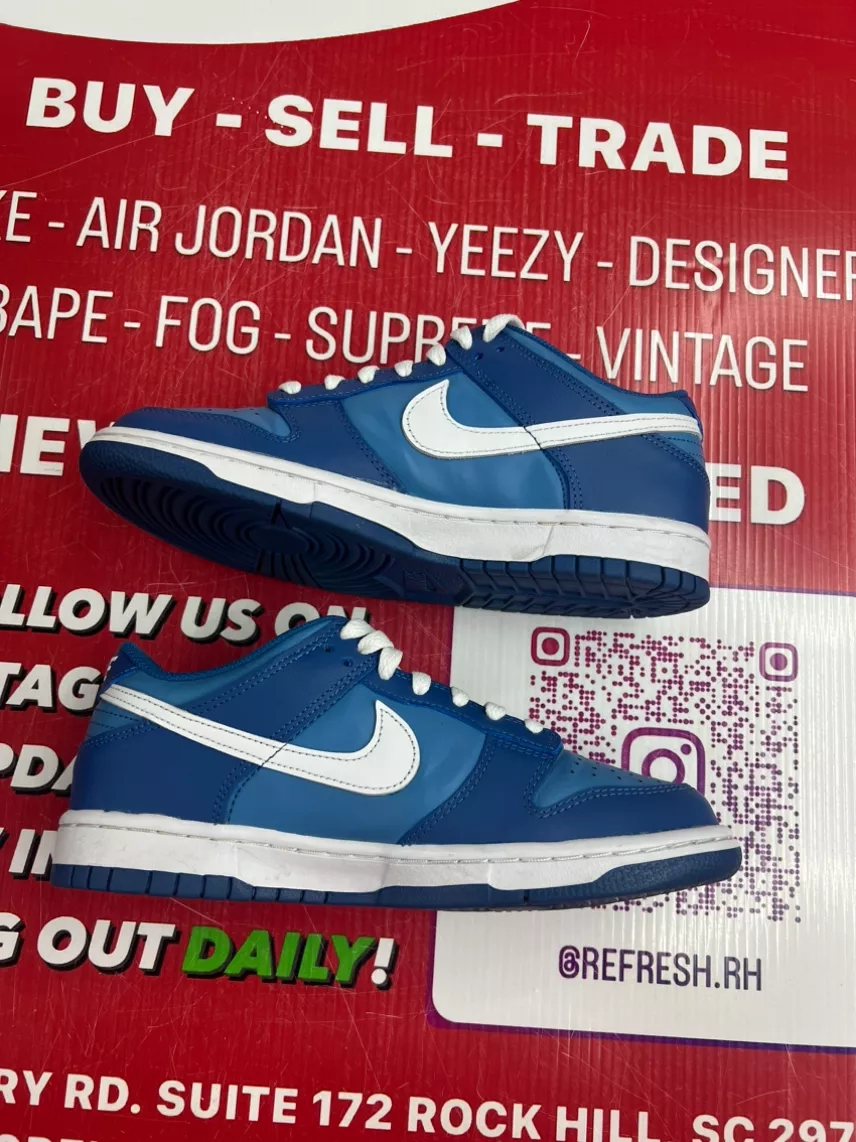 Nike Dunk Dark Marina Blue Size 6.5y
