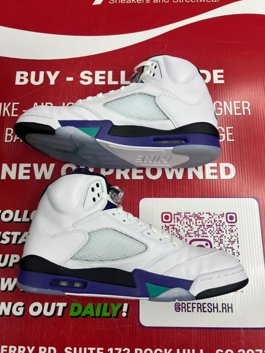 Air Jordan 5 Grape Size 12