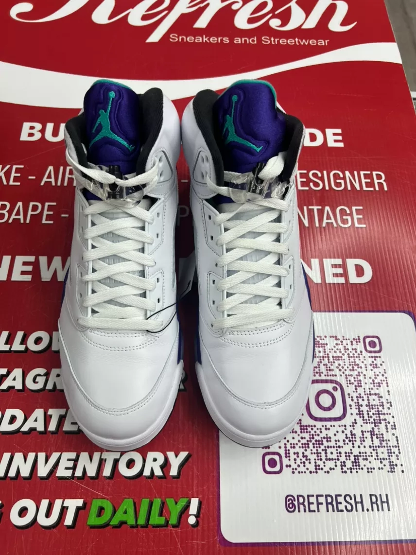 Air Jordan 5 Grape Size 12