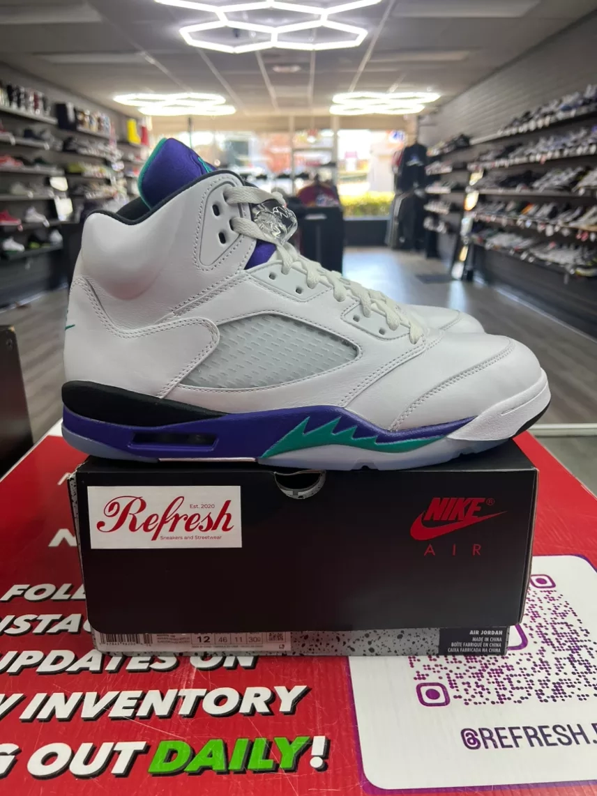 Air Jordan 5 Grape Size 12