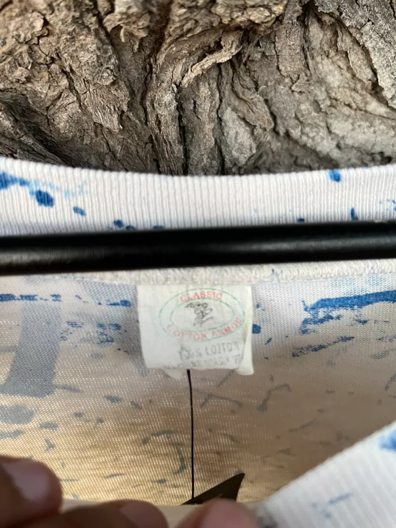 Vintage Duke Blue Devils All-Over Print Tee