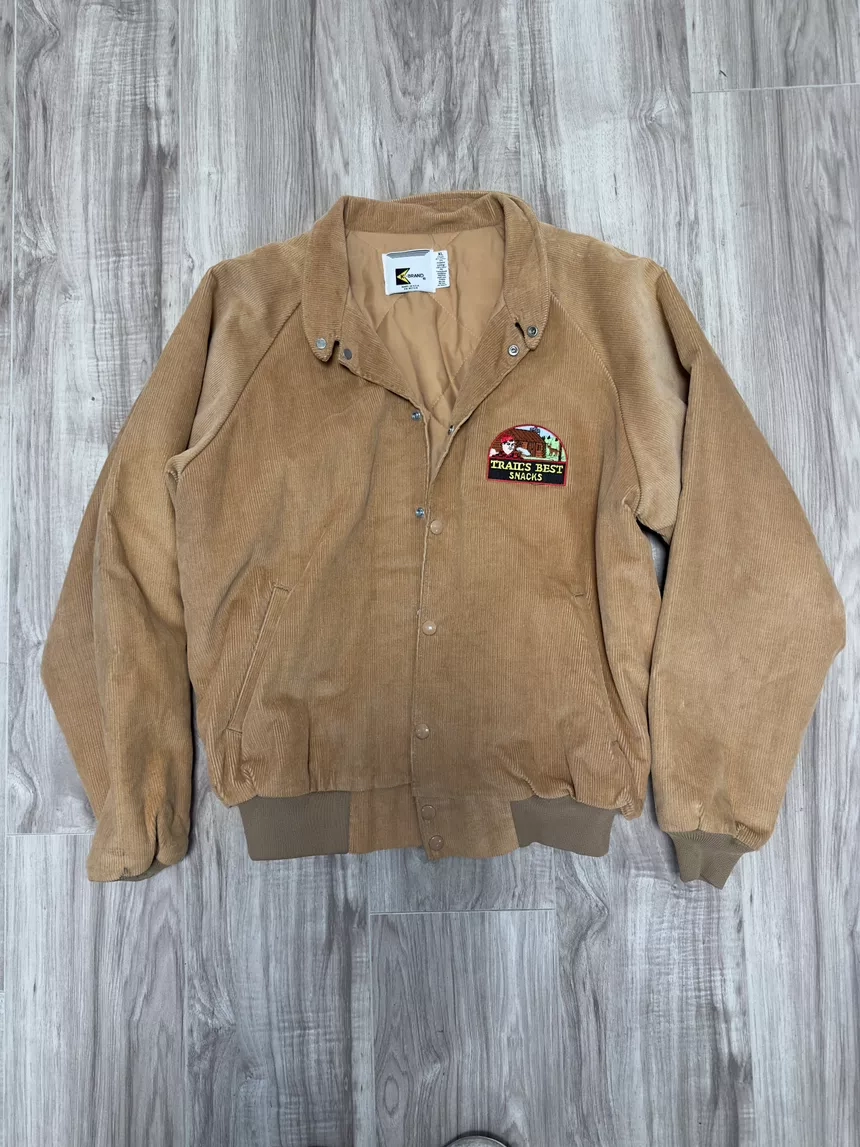 Vintage70’s KBRAND Trails Best Snacks Corduroy Jacket
