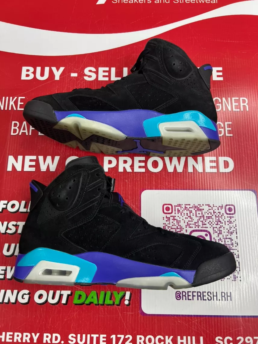 Air Jordan 6 Aqua Size 12