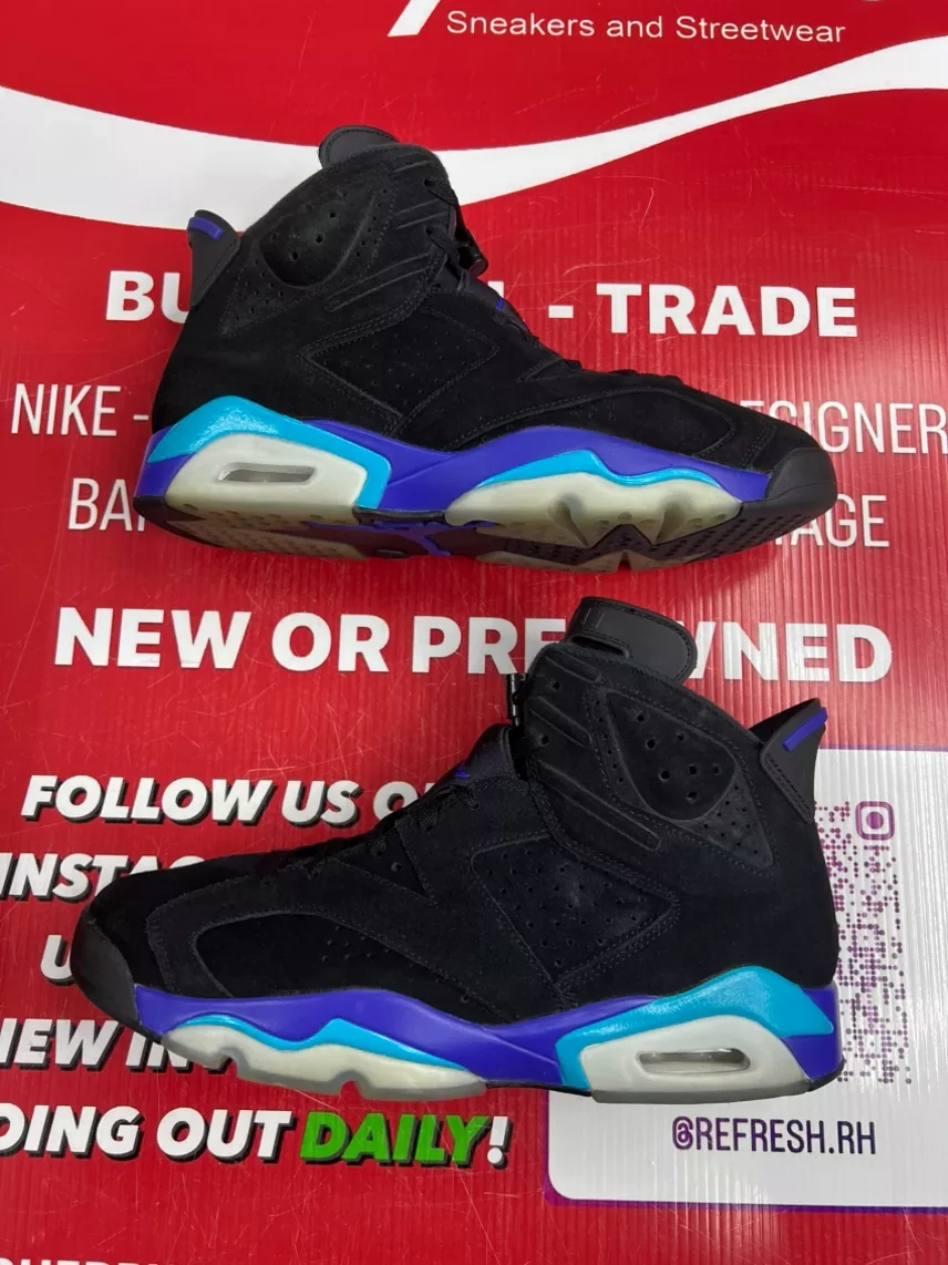 Air Jordan 6 Aqua Size 12