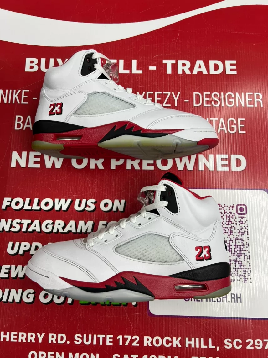 Air Jordan 5 Fire Red Size 9.5
