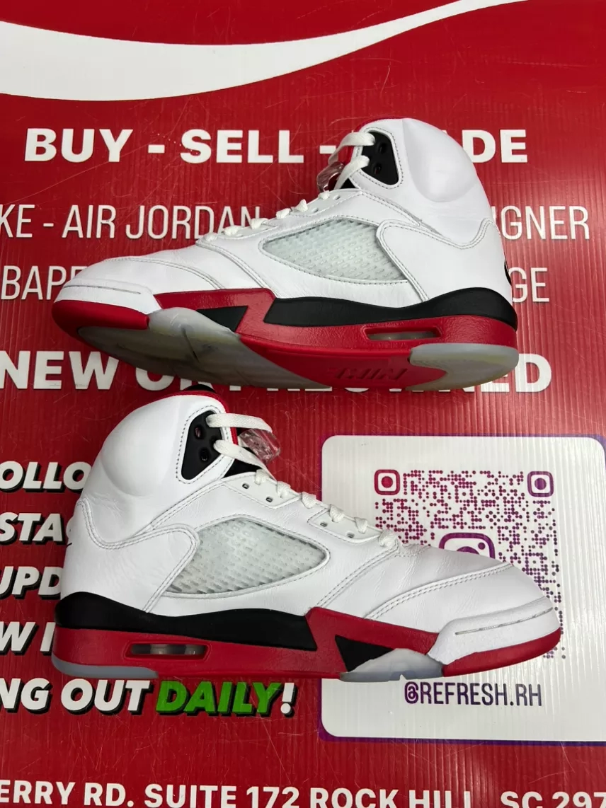 Air Jordan 5 Fire Red Size 9.5