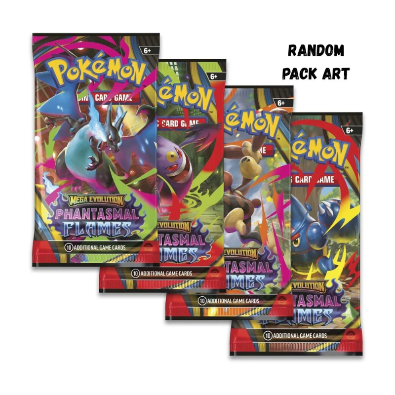 Pokemon Phantasmal Flames Booster Pack