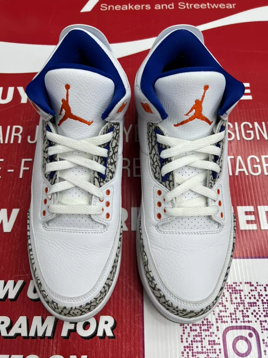 Air Jordan 3 Knicks Size 9.5
