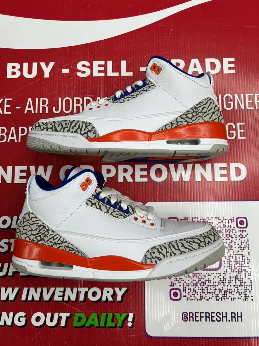 Air Jordan 3 Knicks Size 9.5