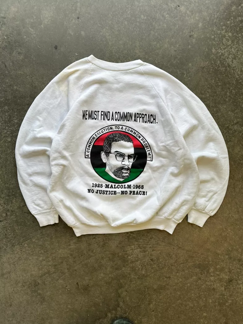 Malcolm X Vintage Sweatshirt