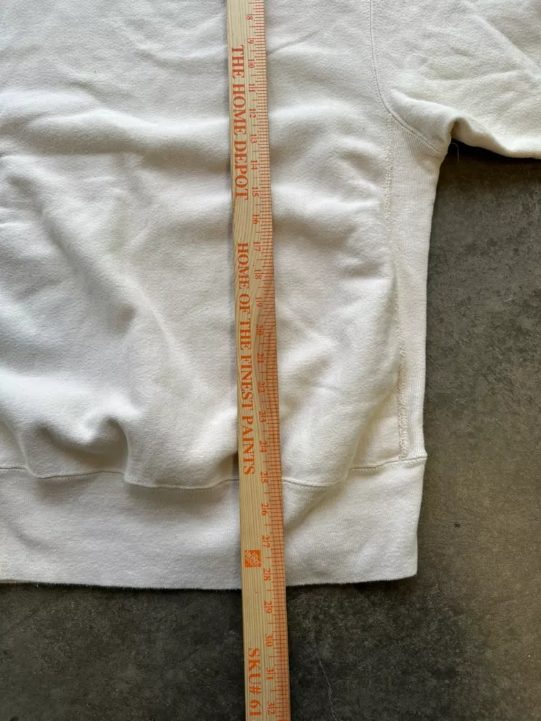 Champion White Crewneck Sweatshirt