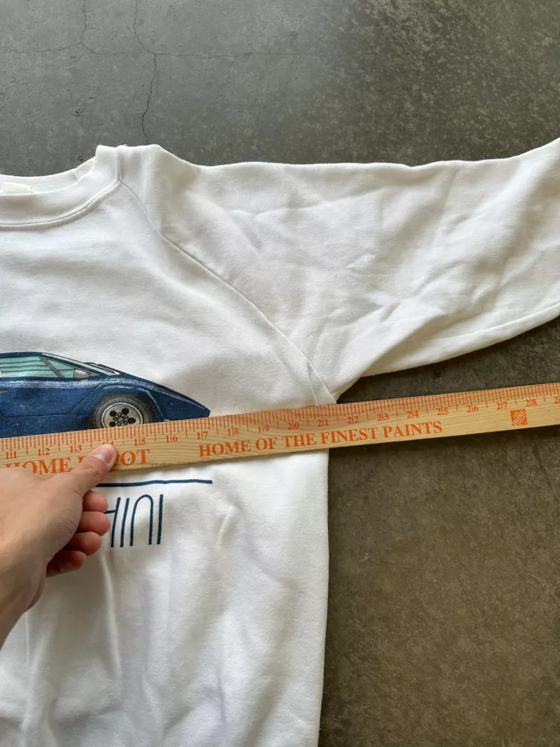 Vintage Lamborghini Graphic Sweatshirt