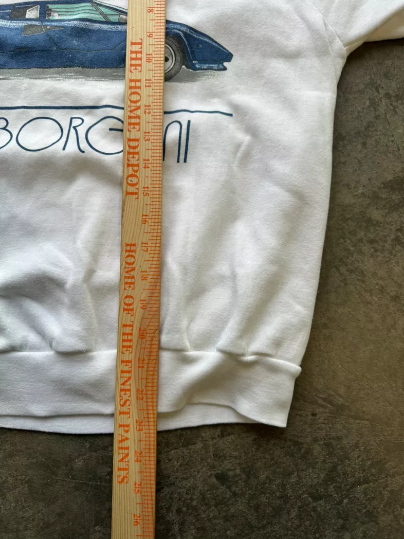 Vintage Lamborghini Graphic Sweatshirt