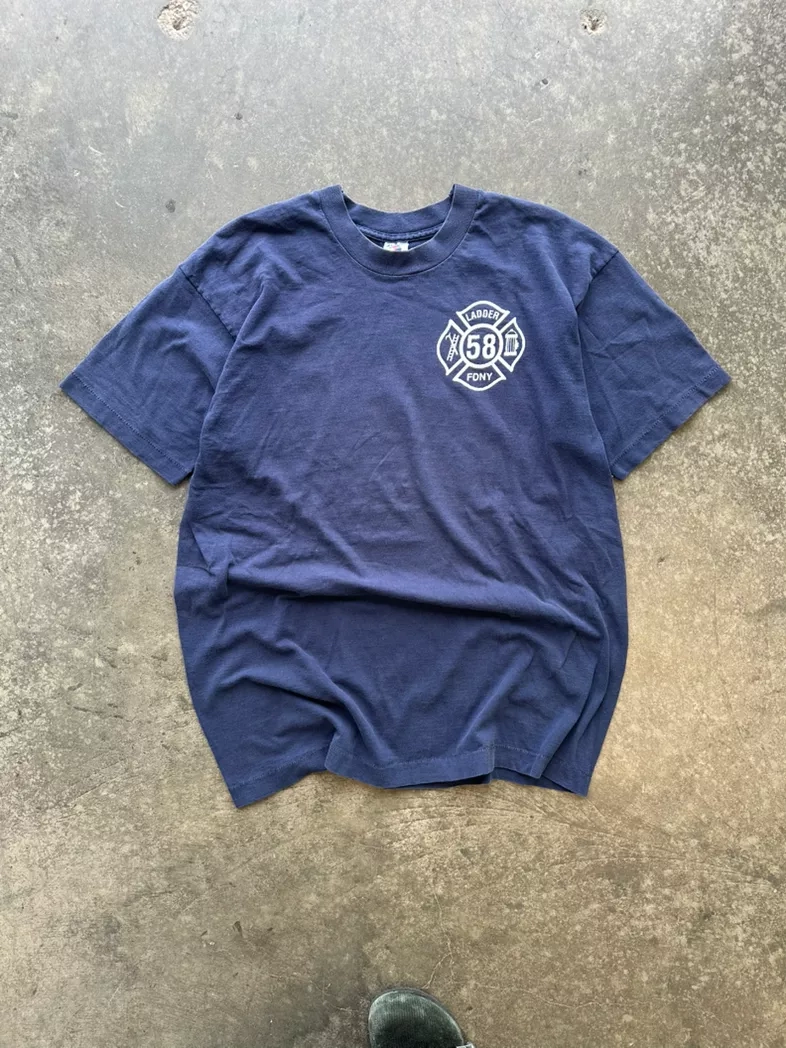 Vintage FDNY Ladder 58 Tee