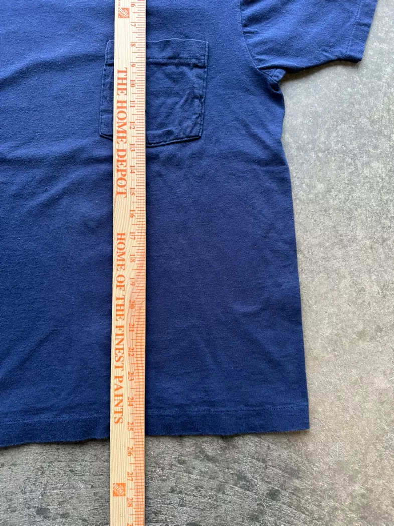 Vintage Navy Pocket Tee