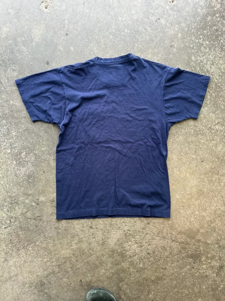 Vintage Navy Pocket Tee