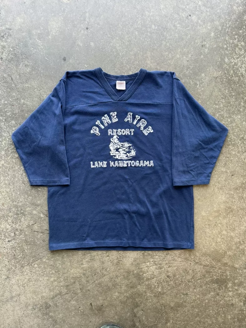 Vintage Pine Aire Resort V-Neck Tee