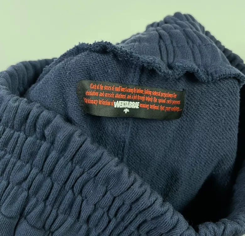 Vertabrae C-2 Navy Blue Yellow Sweatpants 2XL