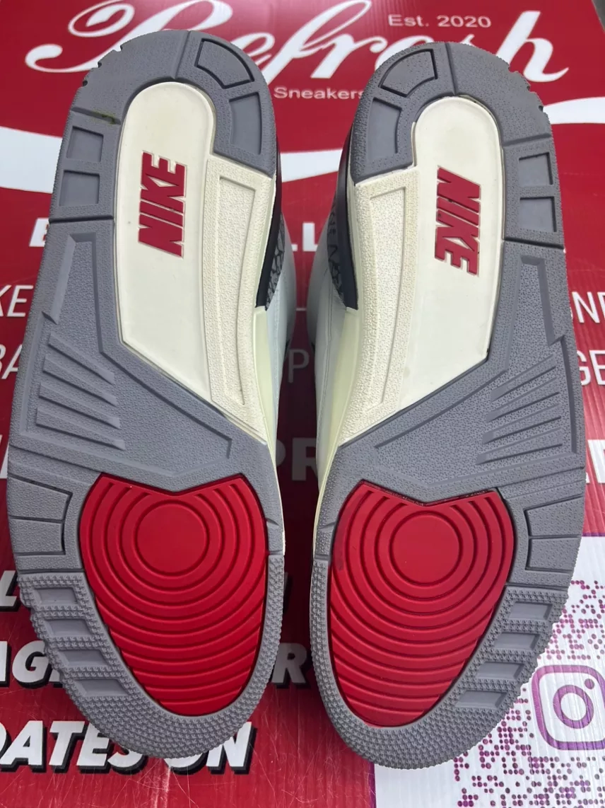 Air Jordan3 White Cement Reimagined Size 13