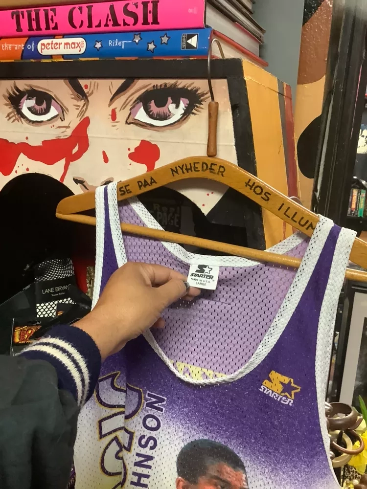 Vintage Magic Johnson Lakers Starter Jersey